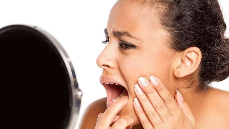 girl with a tooth cavity in mt pleasant sc