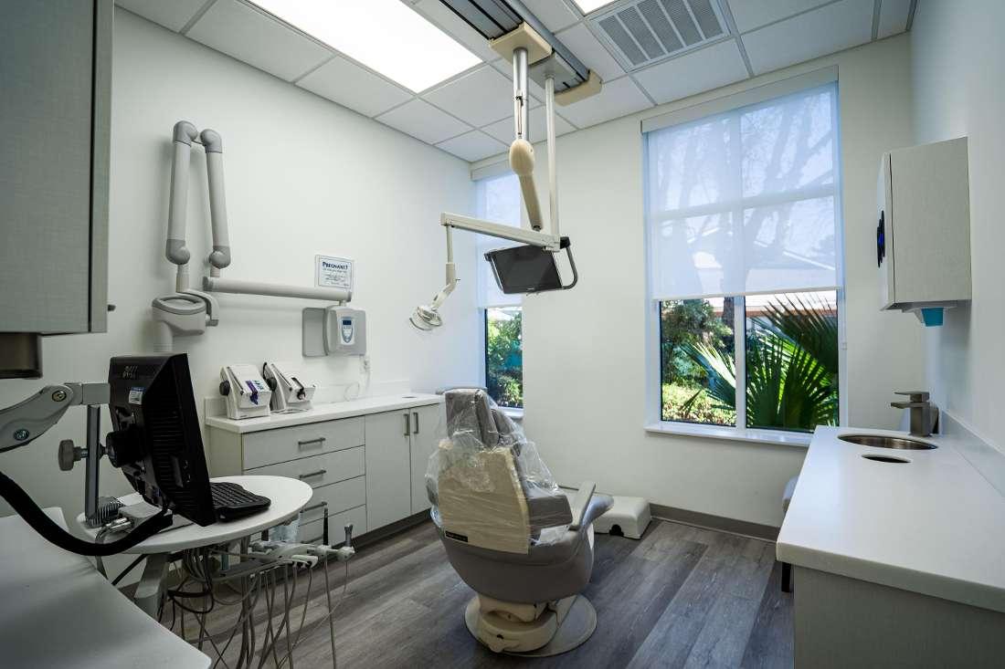Treatment room at prosthodontist in Mt Pleasant, SC